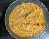 A picture of step 3 of Apple chutney.