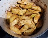 A picture of step 5 of Country Fried Cinnamon Apples.