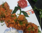 A picture of step 6 of Masala soya chaap.