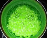Foto langkah ke 5 dari resep Martabak Pandan Keju dan Vanilla Coklat (Teflon).