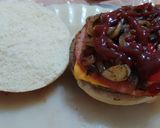 Foto del paso 3 de la receta: Hamburguesa con todo
