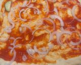 Foto del paso 7 de la receta: Pizza de pepperoni y verduras 🇮🇹