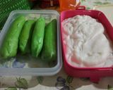 Foto langkah ke 4 dari resep Es Pisang Ijo Anti Gagal.