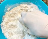 Foto del paso 5 de la receta: Pastel de nueces y dulce de leche con cobertura crujiente, “sin gluten”