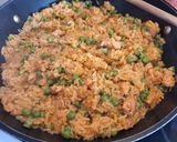 Zöldborsós rizses hús 🫛🦃🥗🥂 recept fázis 2 fotója