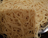 Stir fry onion pasta (spaghetti)matakin girki3 hoto