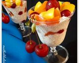 عکس مرحله 3 از دستور پودینگ دانه چیا
