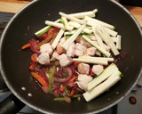 Foto del paso 6 de la receta: Verduras con pollo al wok