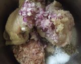 Hình bước làm 1 của món Xíu mại chả cá ngon ngon dai dai
