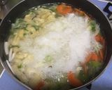 A picture of step 8 of Japanese ground Daikon Radish Soup.