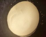 A picture of step 2 of Dambun cous cous.