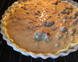 Foto del paso 2 de la receta: Pastel de pollo, bacon, y jamón York al curry de Madras