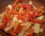 A picture of step 3 of Fajita casserole.