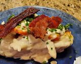 A picture of step 7 of Hot Brown.