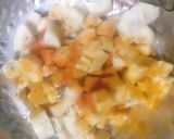A picture of step 2 of Raw Banana & Chickpea  Rollups.