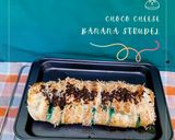 Foto langkah ke 9 dari resep Choco cheese banana strudel.