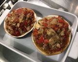 Une image de l'étape 15 de Aubergine violette italienne farcie thon tomates poivron.
