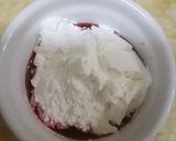 A picture of step 10 of Coconut berry pudding with Apple crumble Vegan.