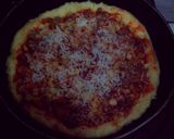Foto langkah ke 5 dari resep Pizza Rumahan .