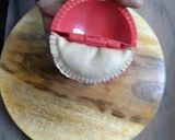A picture of step 14 of Chocolate kalakand gujiya.