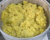 Foto langkah ke 3 dari resep Nasi Kuning versi Kukus.