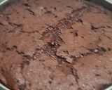 A picture of step 5 of Simple Fudge Cake.