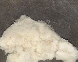 A picture of step 4 of Coconut burfi.
