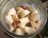 Hình bước làm 4 của món Yến mạch overnight oats chuối lê
