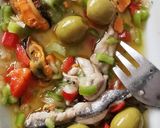 Foto del paso 2 de la receta: Salpicón de Boquerones y Mejillones  en salsa vinagreta
