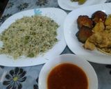 عکس مرحله 1 از دستور پلو نخود فرنگی