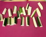 A picture of step 2 of Toddler-size Zucchini Fries.