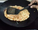 A picture of step 10 of Rice veggie pancake.