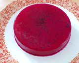 Foto langkah ke 4 dari resep Pudding Buah Naga.