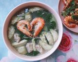 Hình bước làm 2 của món Cơm nhà đơn giản với 2 món tôm