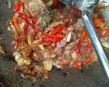 Foto langkah ke 4 dari resep Oseng Jantung Pisang.