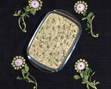 A picture of step 9 of Methi Matar Malai.