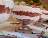 صورة لخطوة 3 من وصفة حلى كاسات الريد فيلفيت لذيييذ جداً 🍧🍧