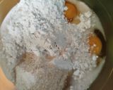 Foto langkah ke 1 dari resep Bolu Kukus Mekar Merah Putih.
