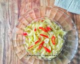 Foto langkah ke 5 dari resep Tumis Pepaya Muda Bumbu Iris.