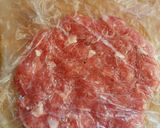 Foto del paso 2 de la receta: Carne para unas ricas hamburguesas en casa
