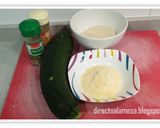 Foto del paso 1 de la receta: Bastones de calabacín con parmesano