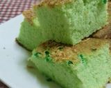 Foto langkah ke 11 dari resep Pandan Sponge Cake with Keju n Sukade😆.. empuk bangeeet.