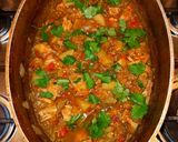 A picture of step 9 of Mike's New Mexican Pork Stew.
