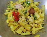 A picture of step 2 of Mixed Veg Paneer Subzi(no onion, garlic).