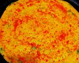 A picture of step 3 of Leftover Rice Cheela.