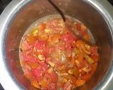 A picture of step 5 of Tomato Chicken Karhai.
