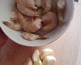 Fokhagymás óriás garnéla recept fázis 1 fotója