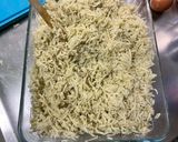 Une image de l'étape 4 de Riz gratiné au pesto, emmental et parmesan.