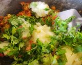 A picture of step 3 of Crispy Bread Mix Veg Gold Coins - Indian Taste Continental Starter Bites - Shallow Fry Tawa Recipe.