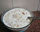 A picture of step 6 of #Navratri special thaali.